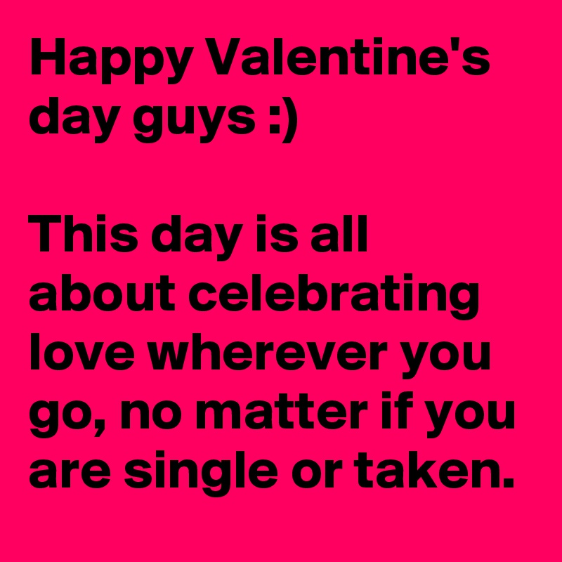 Valentines Day Guys